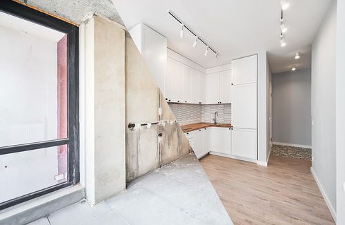 before and after home kitchen restoration